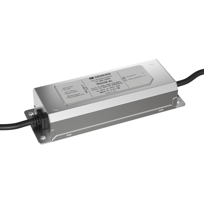 Блок питания Denkirs Power supply unit IP65 (DC 48V, 4A, 200W) TR5528-AL
