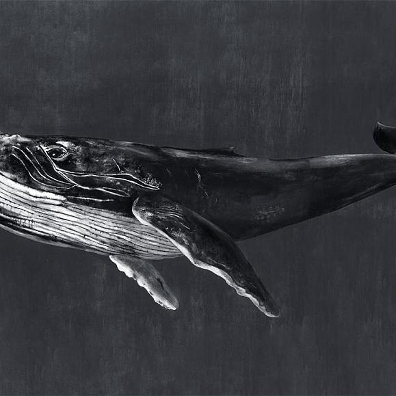 Панно Coordonne 9500102V Humpback Whale Night