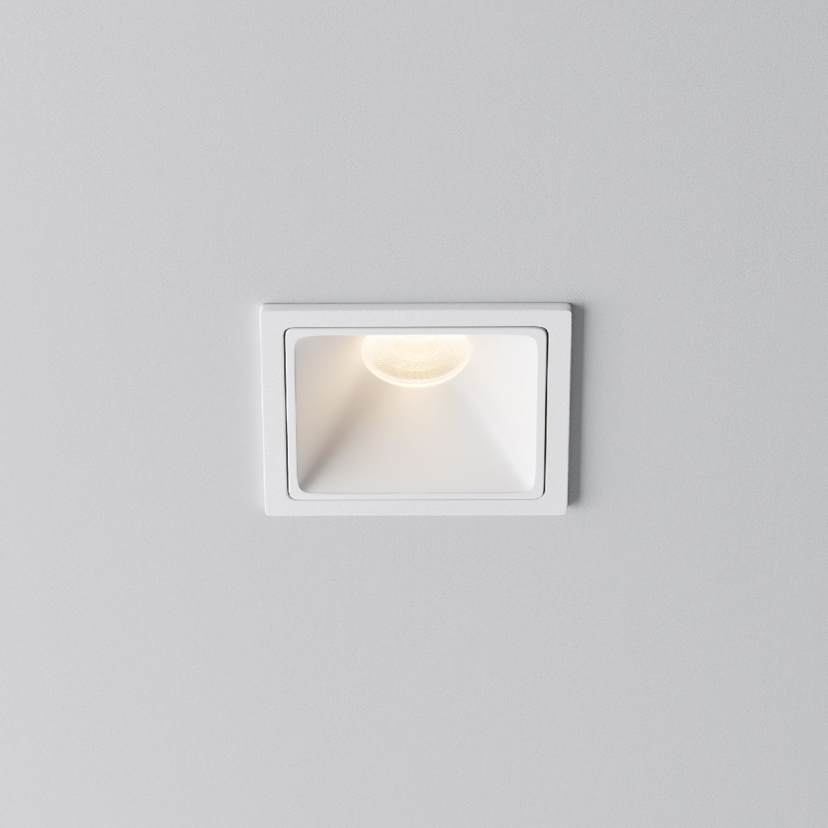Встраиваемый светильник Maytoni Alfa led DL043-01-10W3K-SQ-W-1