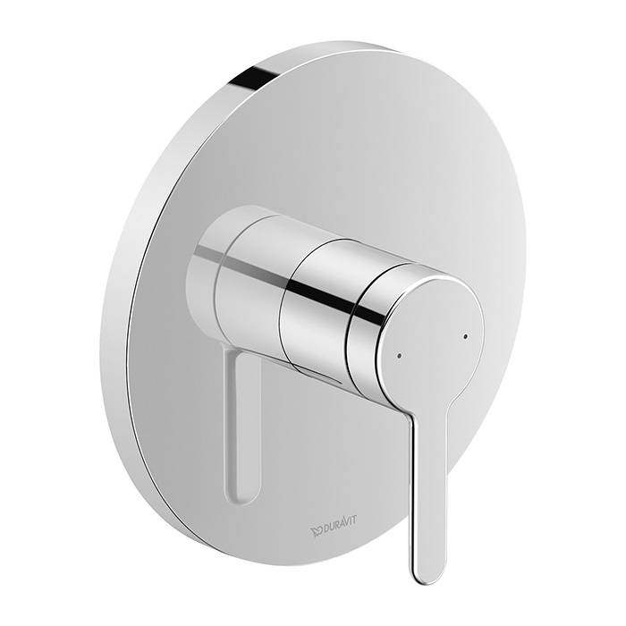 Duravit C.1 Смеситель для душа, встраиваемый, цвет: хром