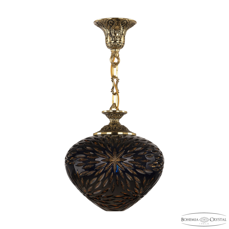 Подвесной светильник Bohemia Ivele Crystal 7003P/23 GB Amber-Blue/H-1A