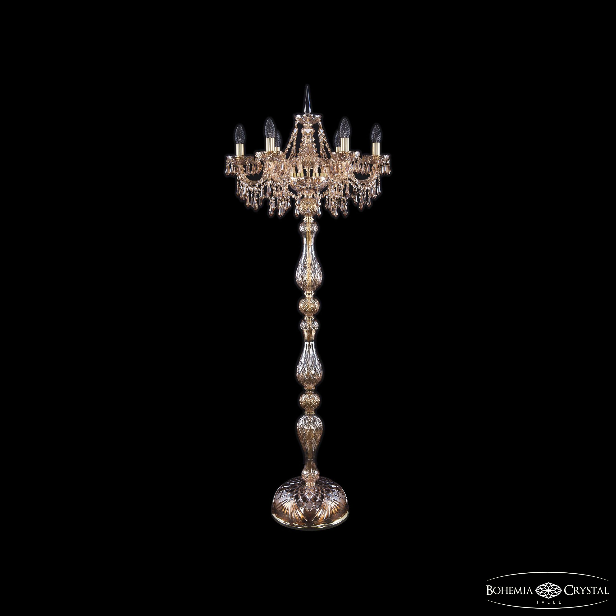 Торшер Bohemia Ivele Crystal 1403T1/6/195-160 G M721