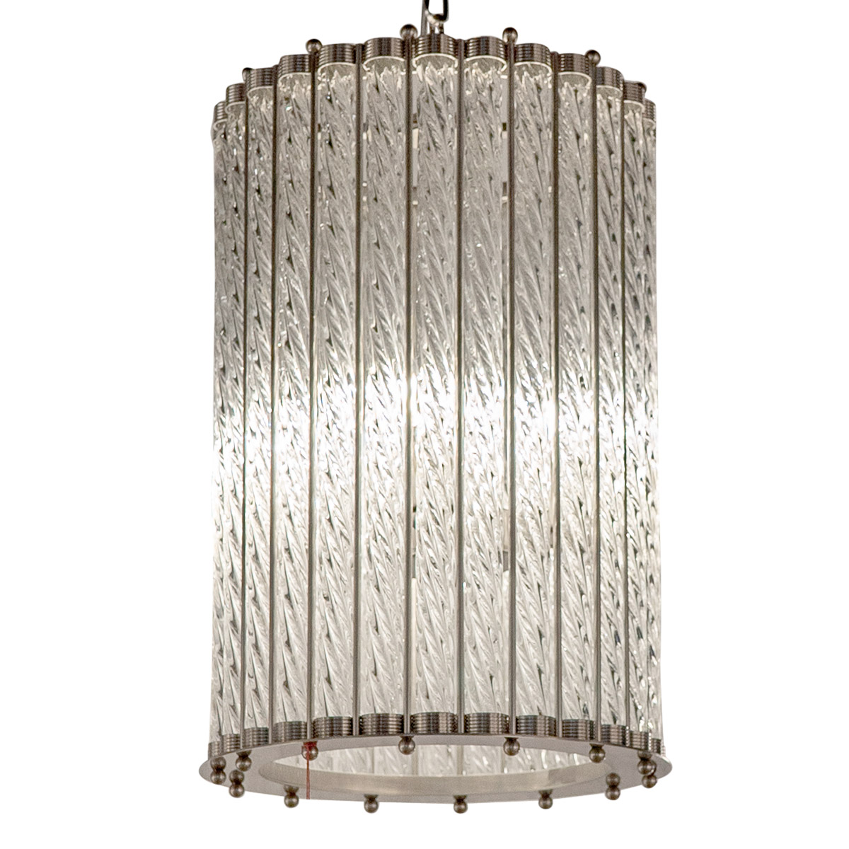 Подвесная люстра Delight Collection Tiziano KG0907P-3 nickel