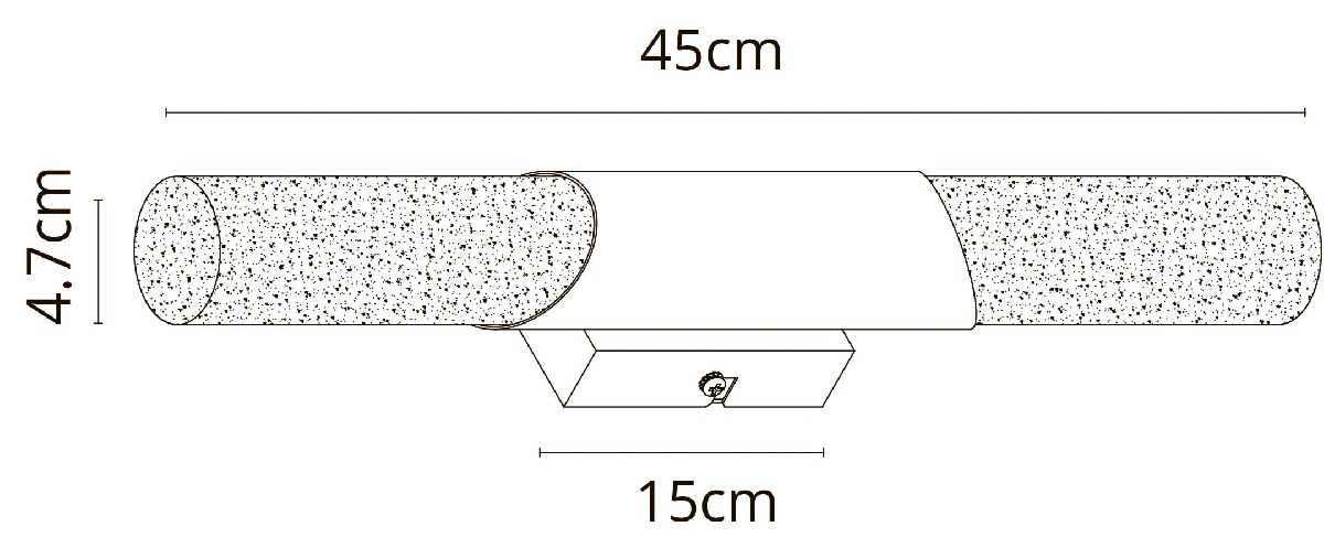 Подсветка для зеркал Arte Lamp Aqua-Bastone A2470AP-2BK