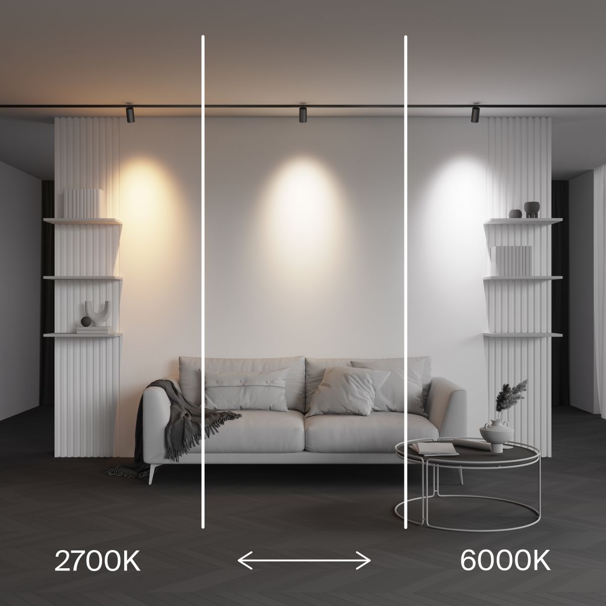 Трековый магнитный светильник Maytoni Technical Focus Led Exility X TR243-4-12WTW-DD2-B