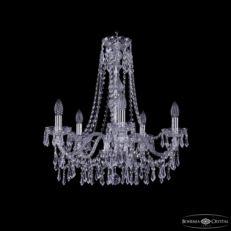 Подвесная люстра Bohemia Ivele Crystal 1403/5/195/h-60 Ni