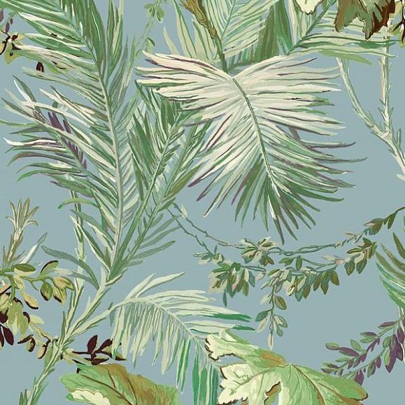 Обои Coordonne 8800003V Vegetable Blue