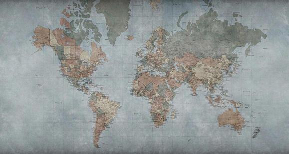 Панно Factura World Map 1 V World Map