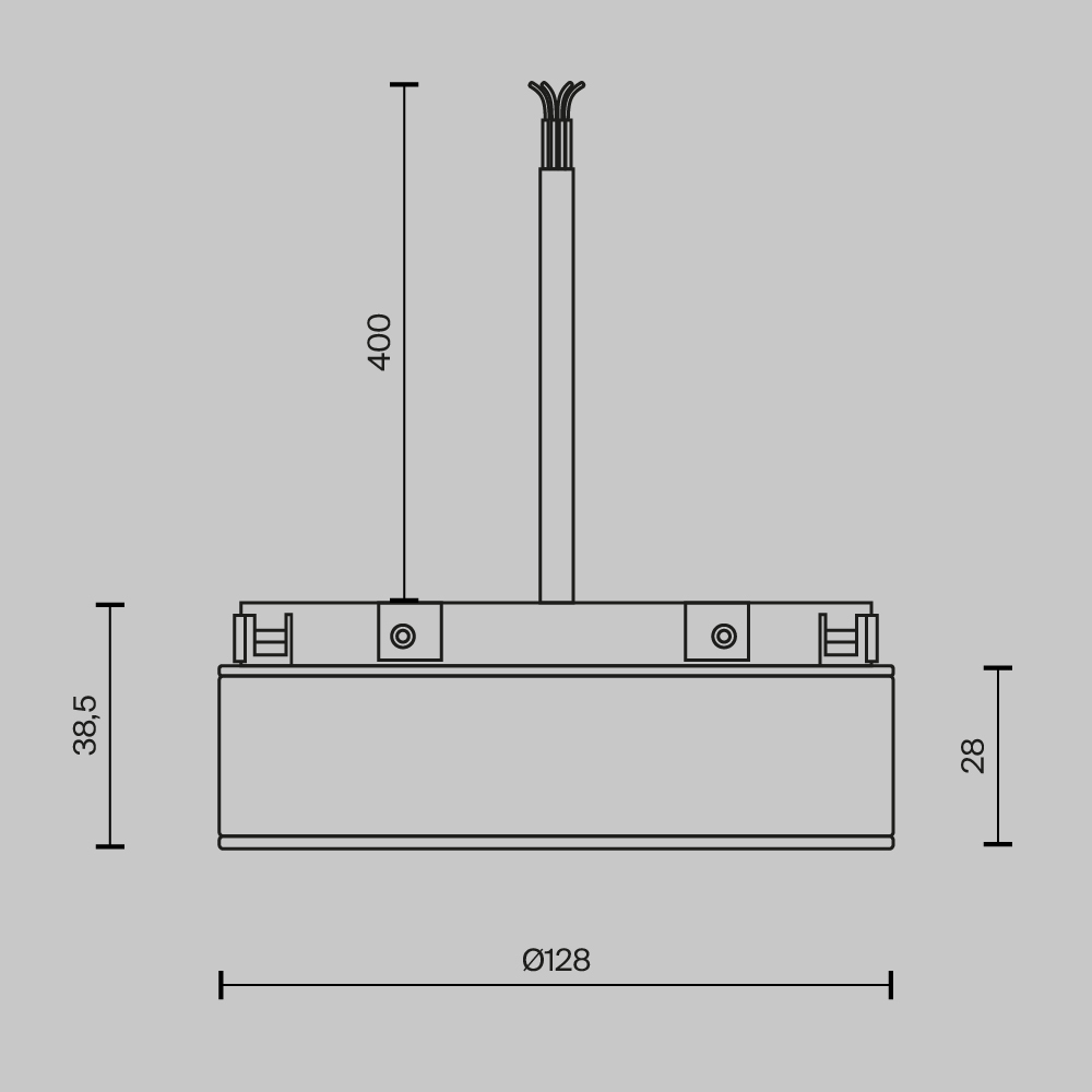 Источник напряжения Maytoni Basity 200Вт DC48 IP54 TRA172DR-200W-DS-B