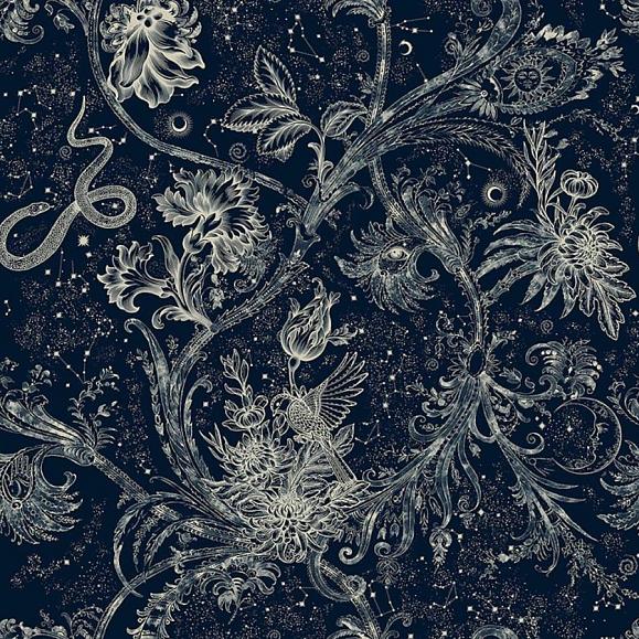 Обои Coordonne 8800027N Neo-Mithology Navy