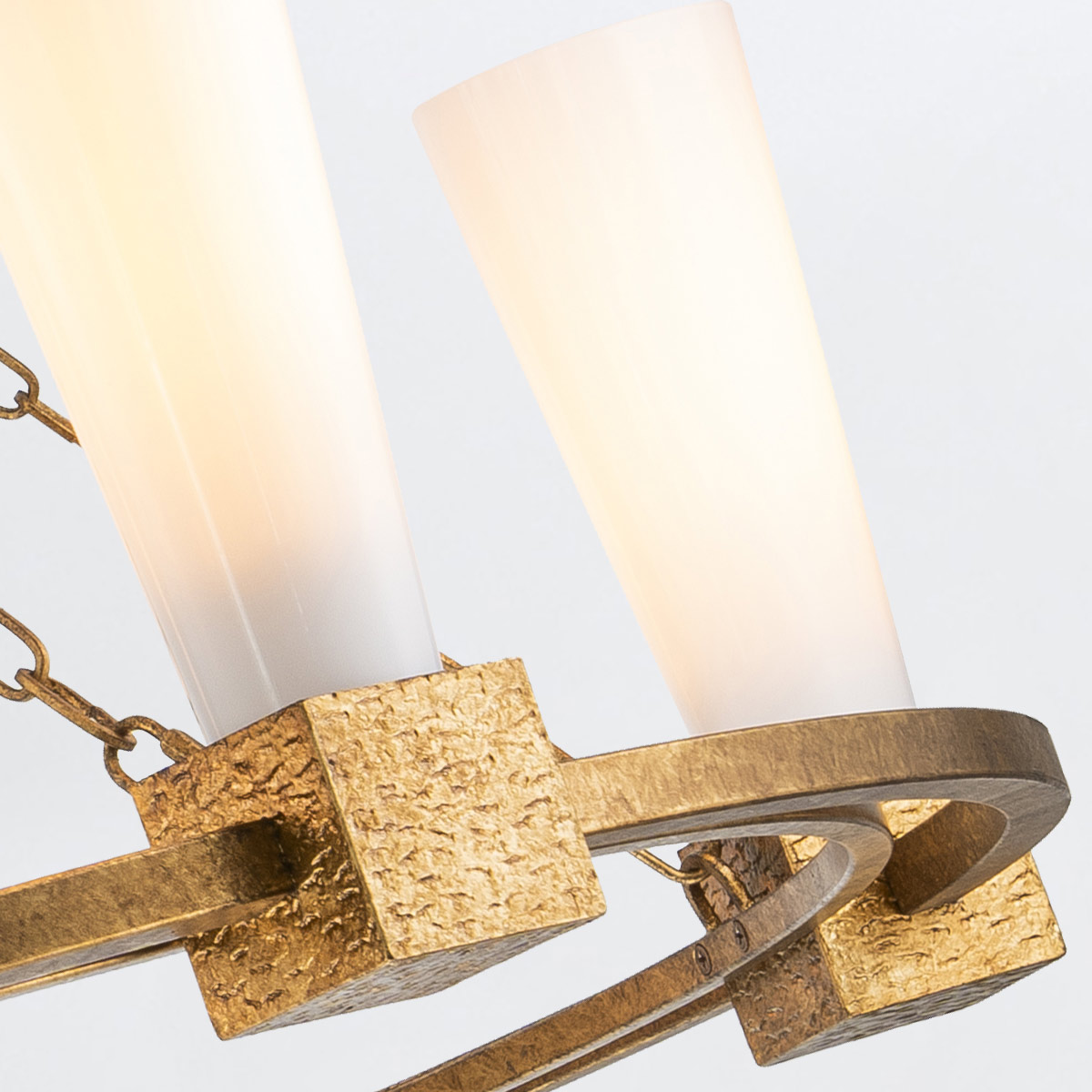 Подвесная люстра Elstead Lighting KRISTY5-DG-OPAL