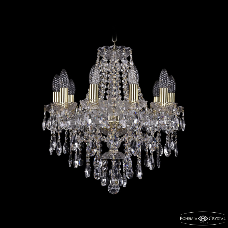 Подвесная люстра Bohemia Ivele Crystal 1415/10/165 G