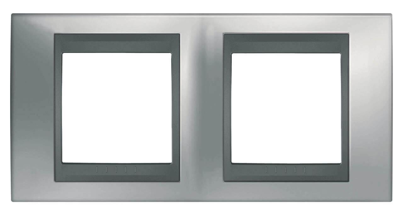 Рамка 2-постовая Schneider Electric Unica Top MGU66.004.238