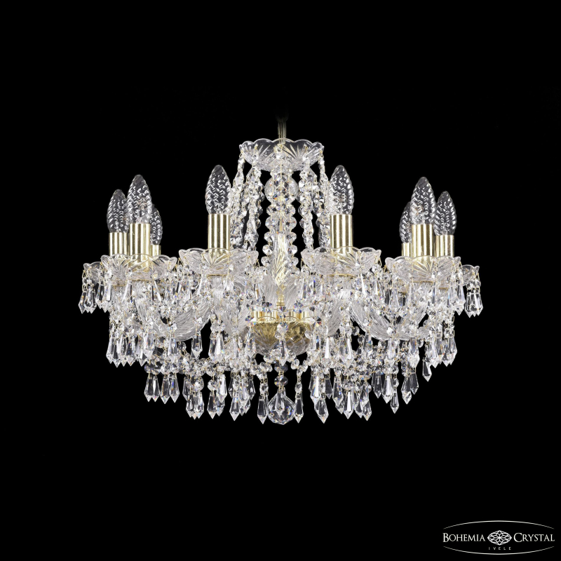 Подвесная люстра Bohemia Ivele Crystal 1403/10/195 G