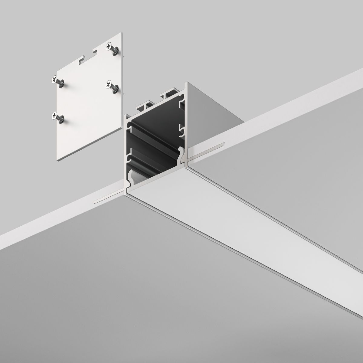 Алюминиевый профиль Maytoni Led strip ALM-7135-S-2M