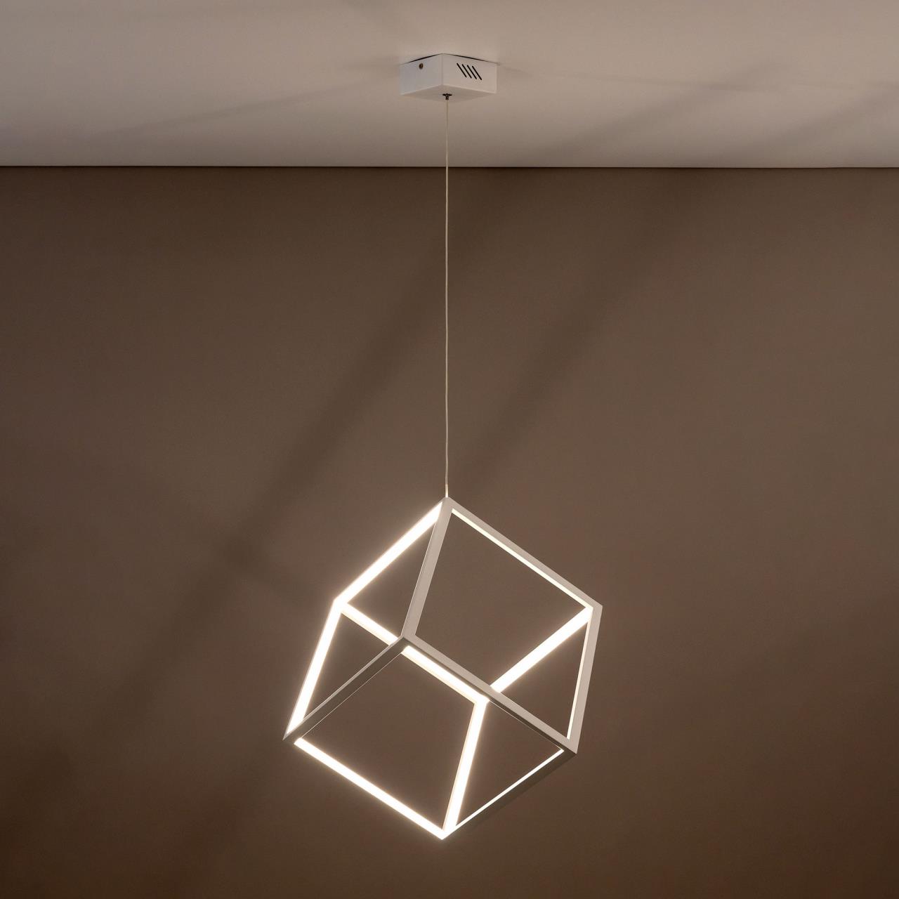 Подвесной светодиодный светильник Citilux Куб CL719300