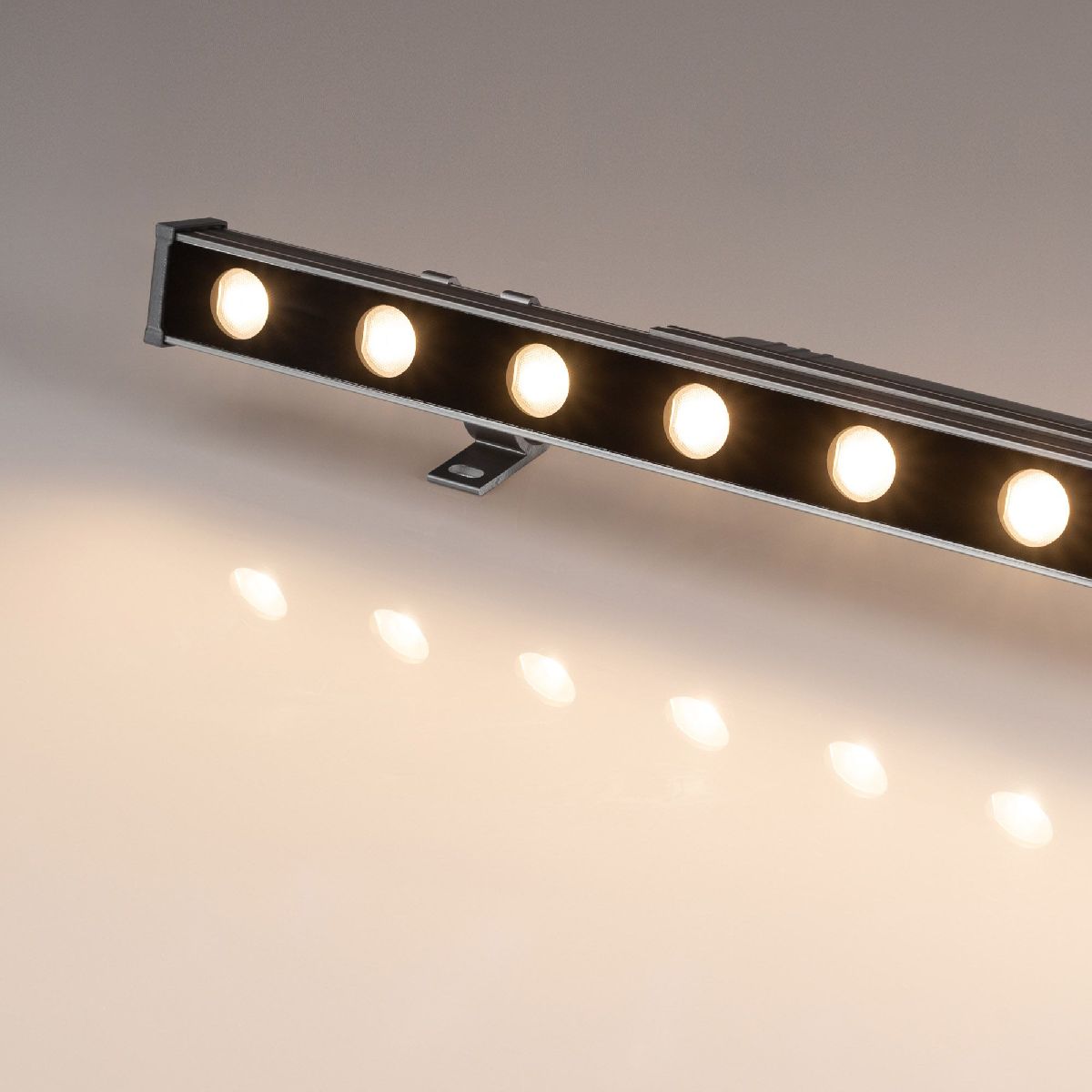 Линейный прожектор Arlight AR-LINE-500-9W Warm3000 (GR, 30 deg, 230V) 037366(1)
