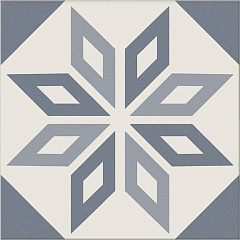 CERAMICA RIBESALBES ANTIGUA Decor Azul (16 видов паттерна)