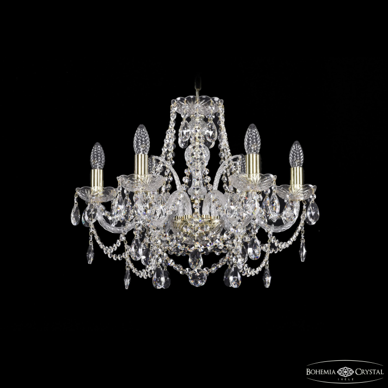 Подвесная люстра Bohemia Ivele Crystal 1411/6/195 G