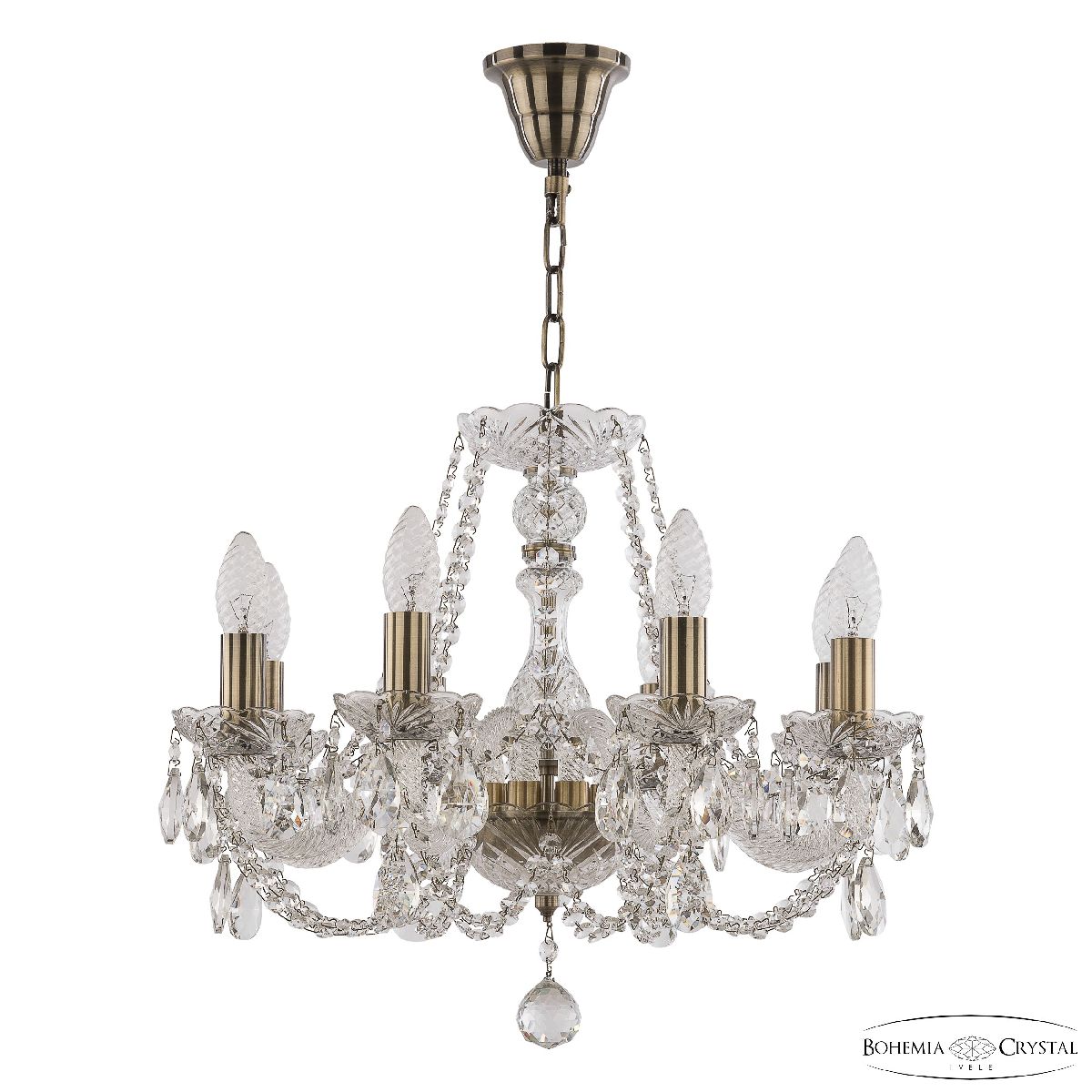 Подвесная люстра Bohemia Ivele Crystal 101/8/165 Pa