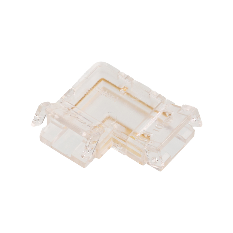 Коннектор угловой для ленты COB CCT шириной 10мм, комплект 3шт WOLTA WLS-3PIN-CCT-COB-10MM-L