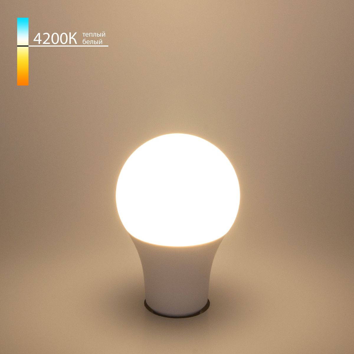 Лампа светодиодная Elektrostandard E27 15W 4200K груша матовая 4690389053221