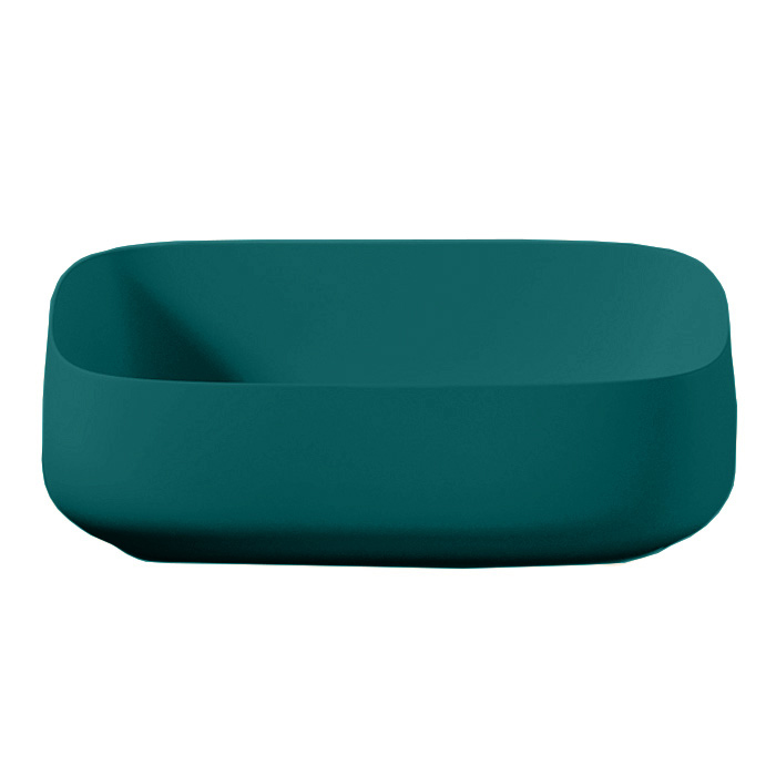 Artceram Cognac Раковина 56х41 см, без отв., накладная, цвет: verde foresta