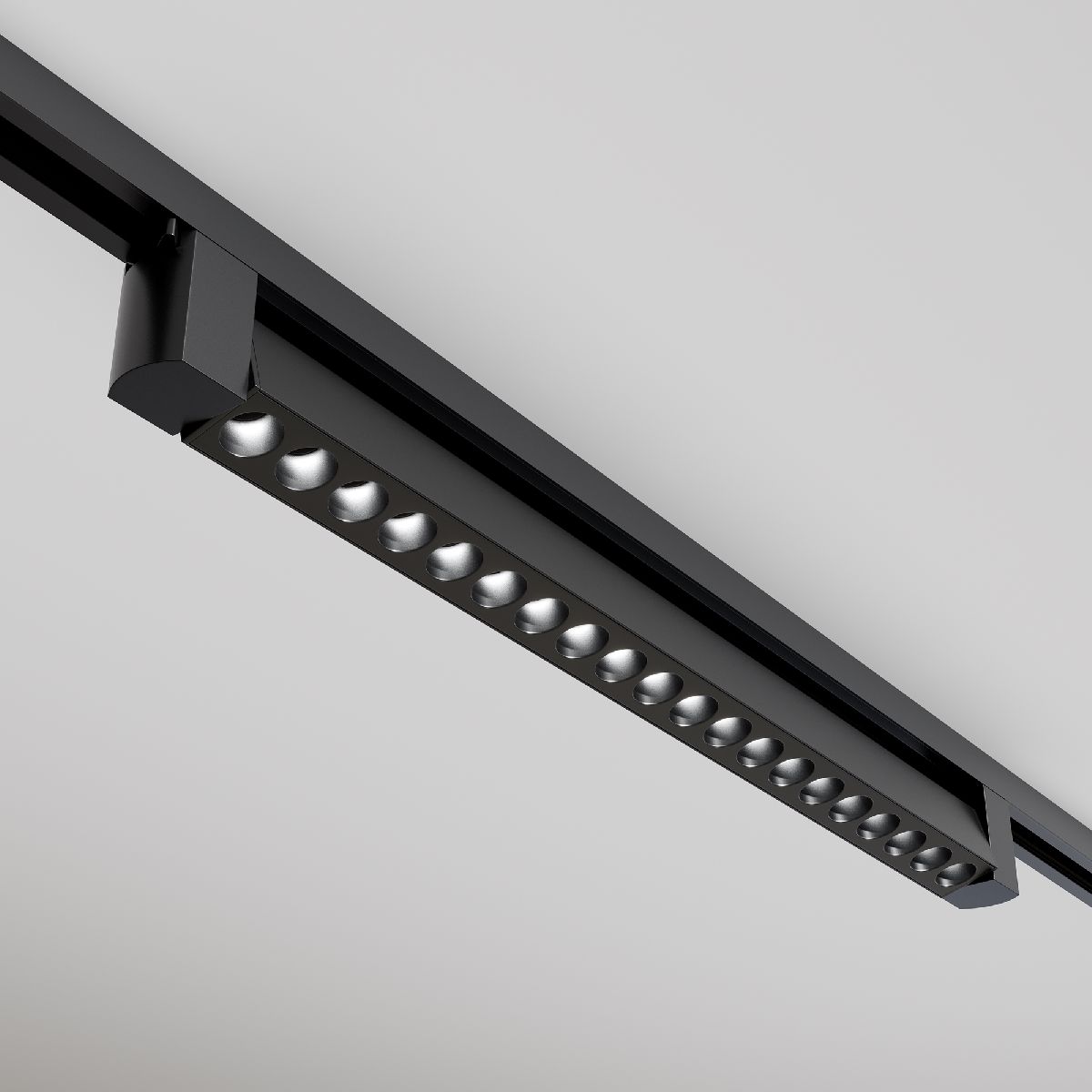 Трековый однофазный светильник Maytoni Points Rot TR010-1-20W3K-M-B