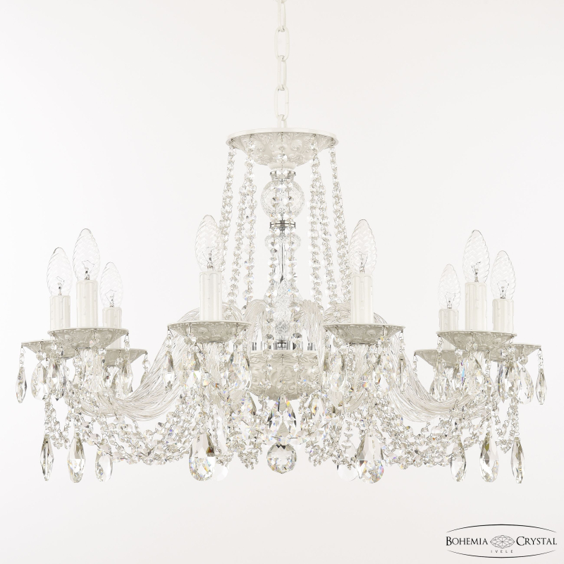 Подвесная люстра Bohemia Ivele Crystal AL16302/10/240 WG