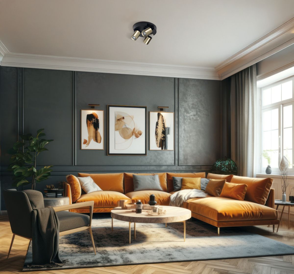 Накладной спот Kanlux Laurin 38961