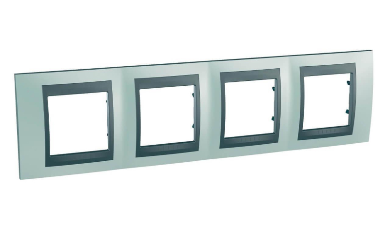 Рамка 4-постовая вертикальная Schneider Electric Unica Top MGU66.008.294