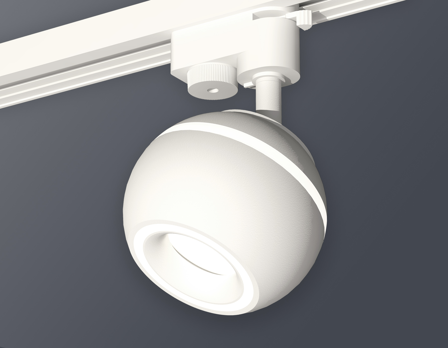 Трековый однофазный светильник с подсветкой Ambrella Light Track System XT1101030 (A2520, C1101, N7110)
