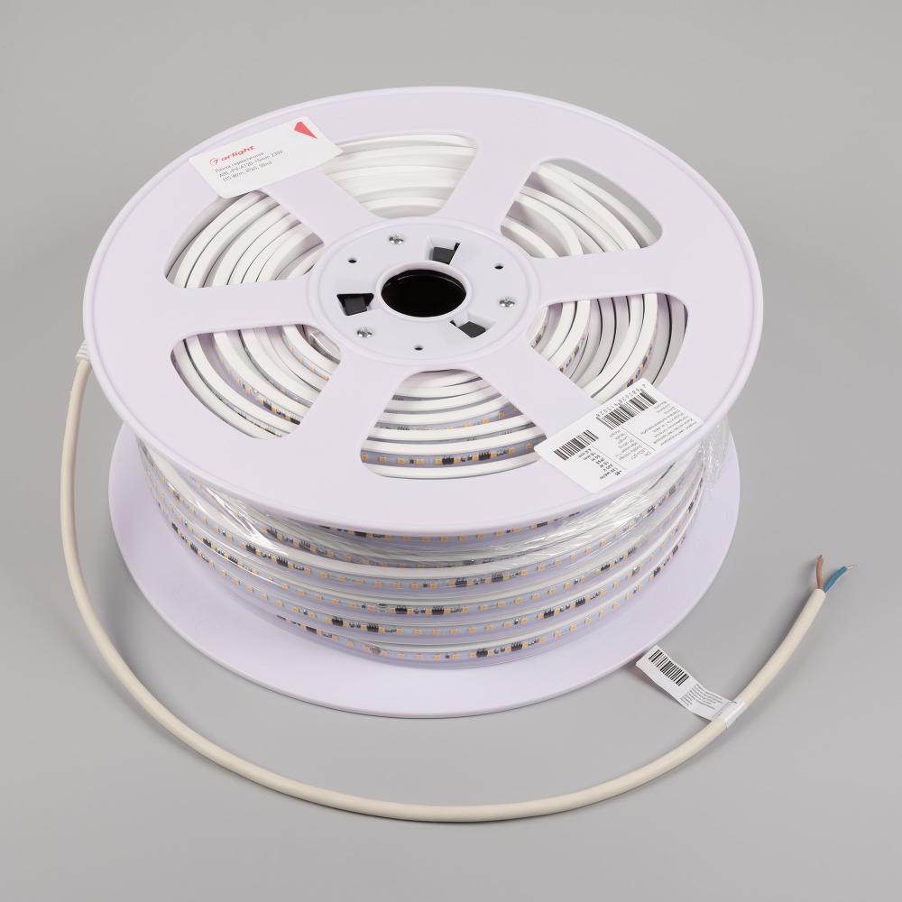Светодиодная герметичная лента Arlight ARL-PV-A120-15mm 230V Warm2700 (15 W/m, IP65, 50m) 054701