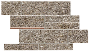 ATLAS CONCORDE NORDE Piombo Brick Corten Натуральный