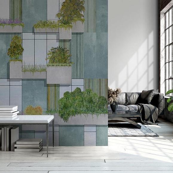 Панно Coordonne 9000062V Vertical Forest Grey