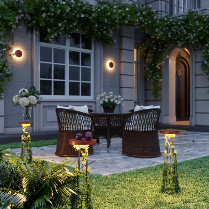 Уличный светильник Odeon Light Nature Liana 7108/15GLA