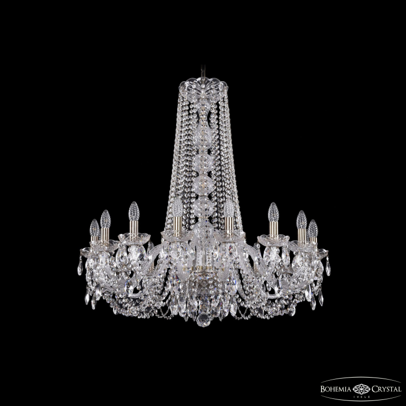 Подвесная люстра Bohemia Ivele Crystal 1402/16/300/h-90 Pa