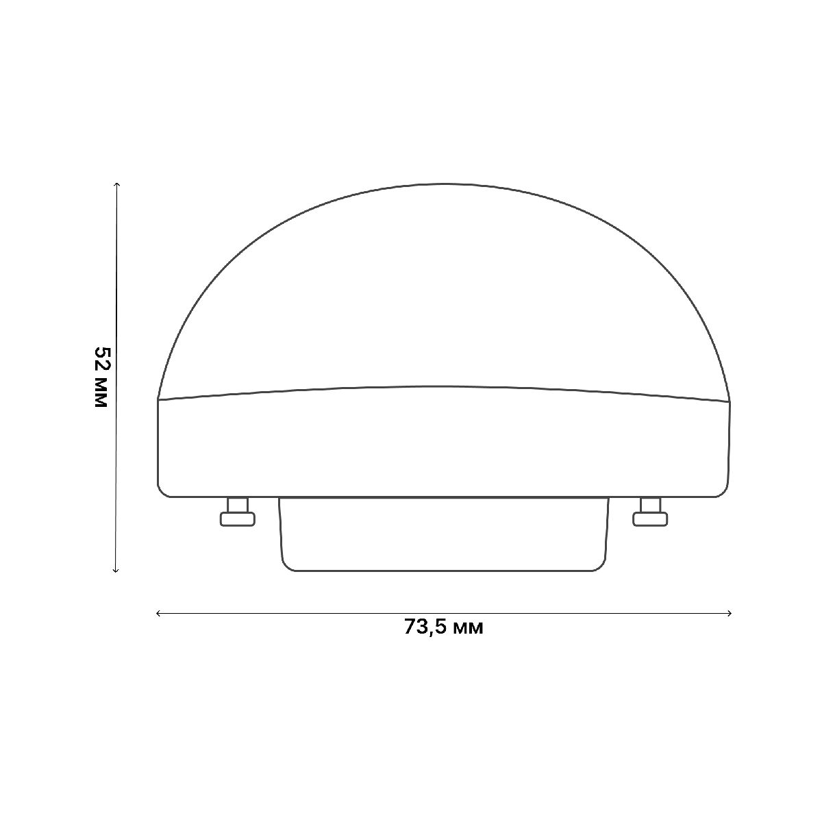 Лампа светодиодная Uniel LED-GX53-10W/4000K/GX53/FR/SPHERE PLZ02WH UL-00011788