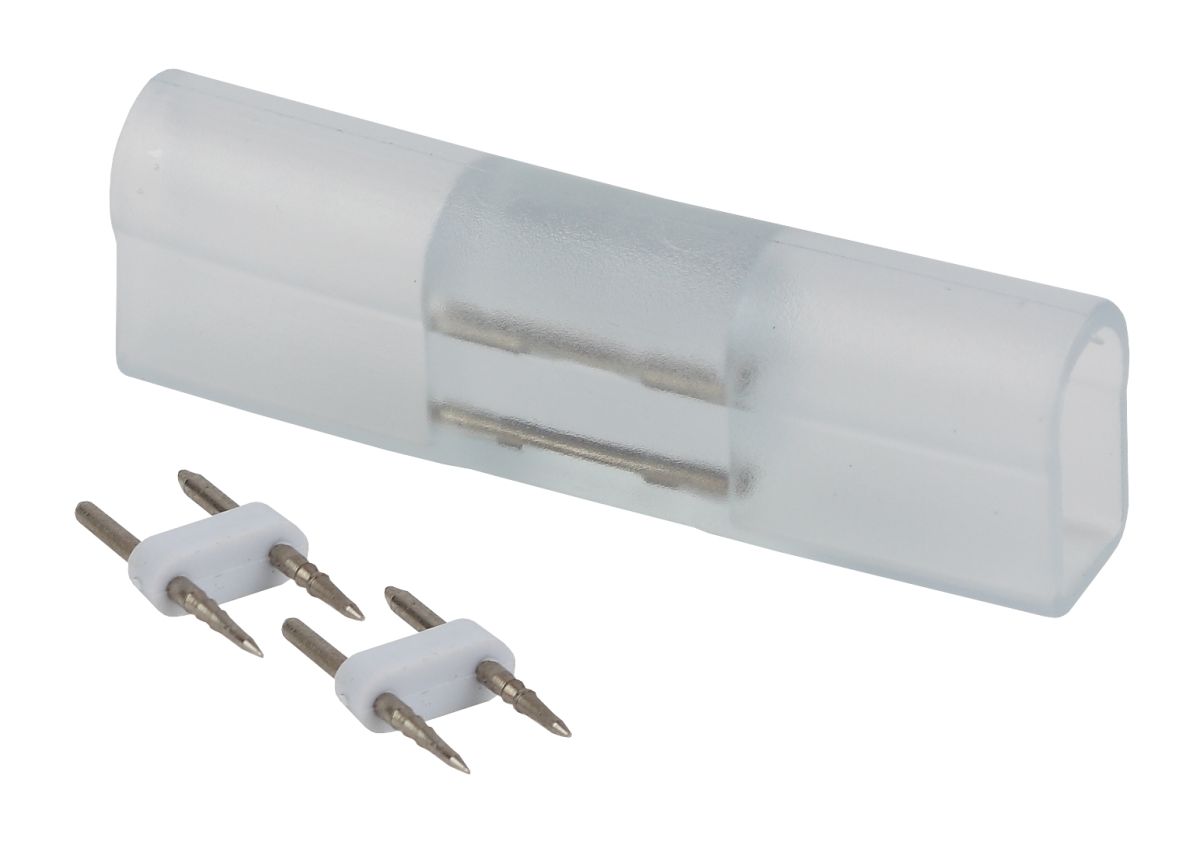 Коннектор для светодиодного неона Эра LS-connector-220-neon_RGB-set 2 шт Б0074071