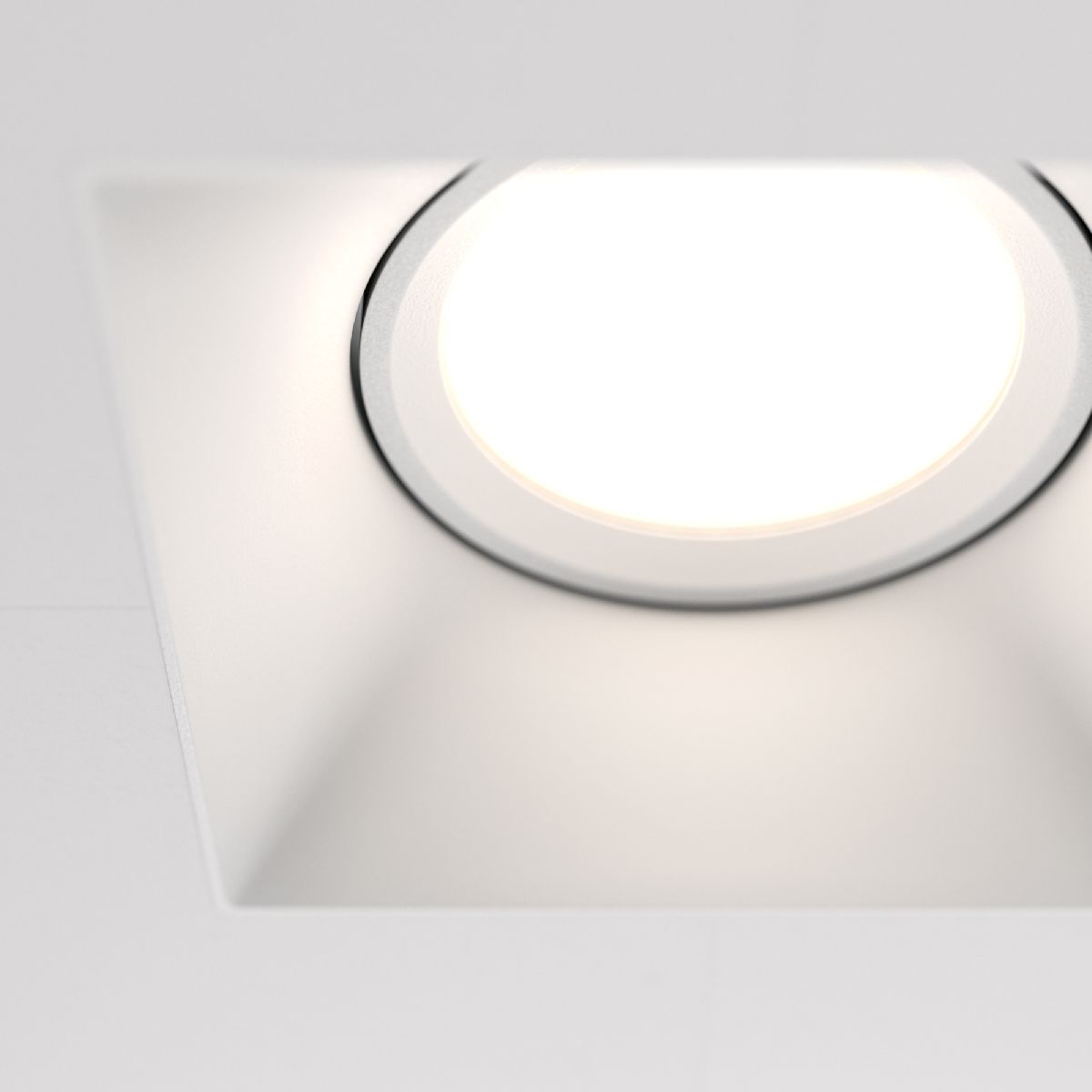 Встраиваемый светильник Maytoni Dot DL042-01-SQ-W