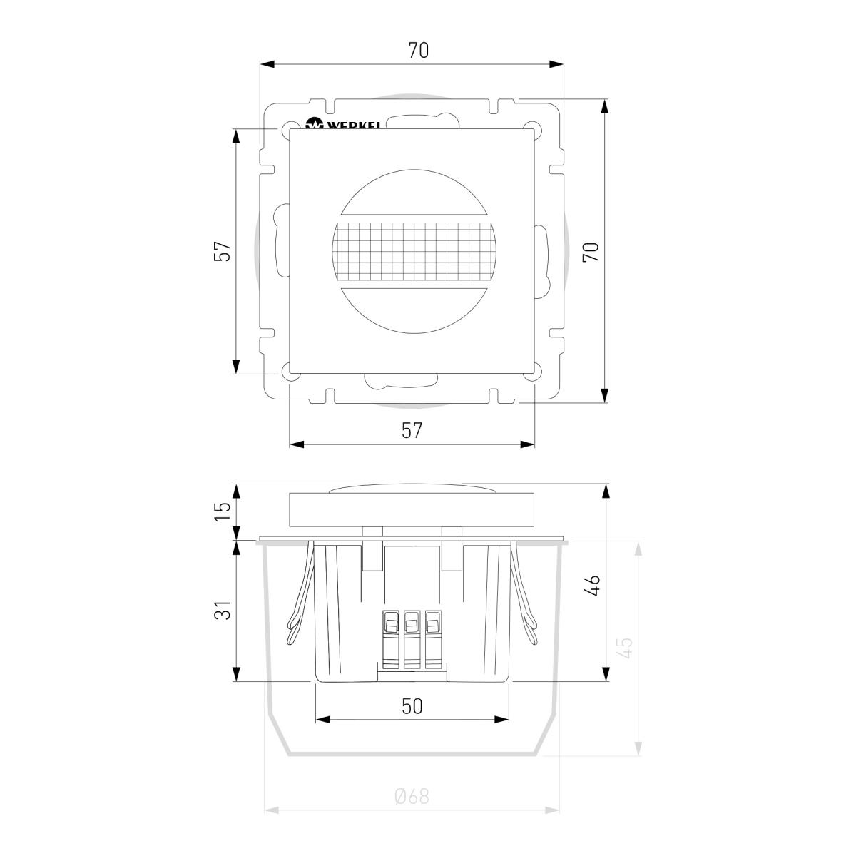 Датчик движения Werkel 4690389172625 W1155103