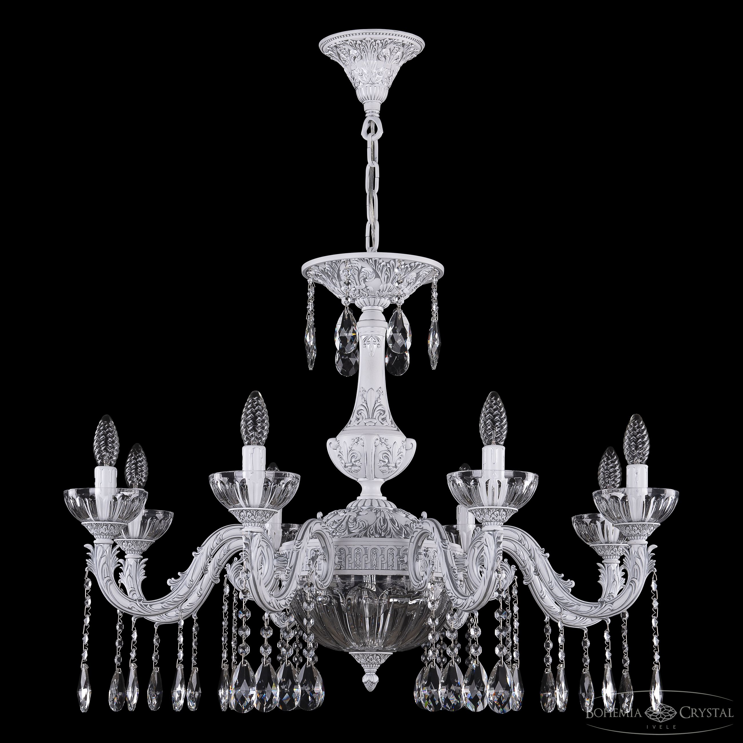 Подвесная люстра Bohemia Ivele Crystal AL79101P/8/250 A WMN P Clear/M-1H