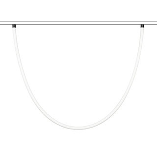 Трековый магнитный светильник Arlight MAG-ORIENT-TUBE-ELASTIC-2620-R30-L2500-35W Day4000 (BK, 360 deg, 48V) 041648