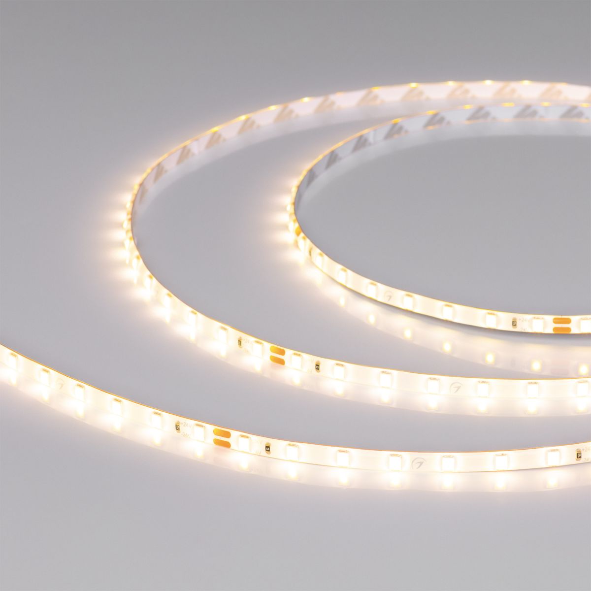 Светодиодная лента герметичная Arlight ULW-SE-A80-5mm 24V Warm3000 (5 W/m, IP65, 5m) (CRI>90) 064331