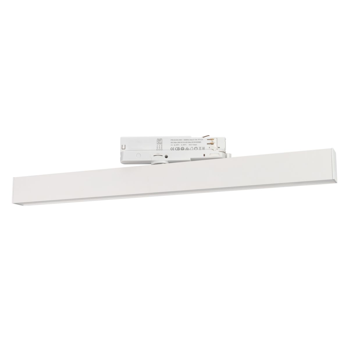 Трековый трехфазный светильник Arlight LGD-FLAT-4TR-S605-25W Day4000 (WH, 100 deg, 230V, DALI) (IP20 Металл) 058653