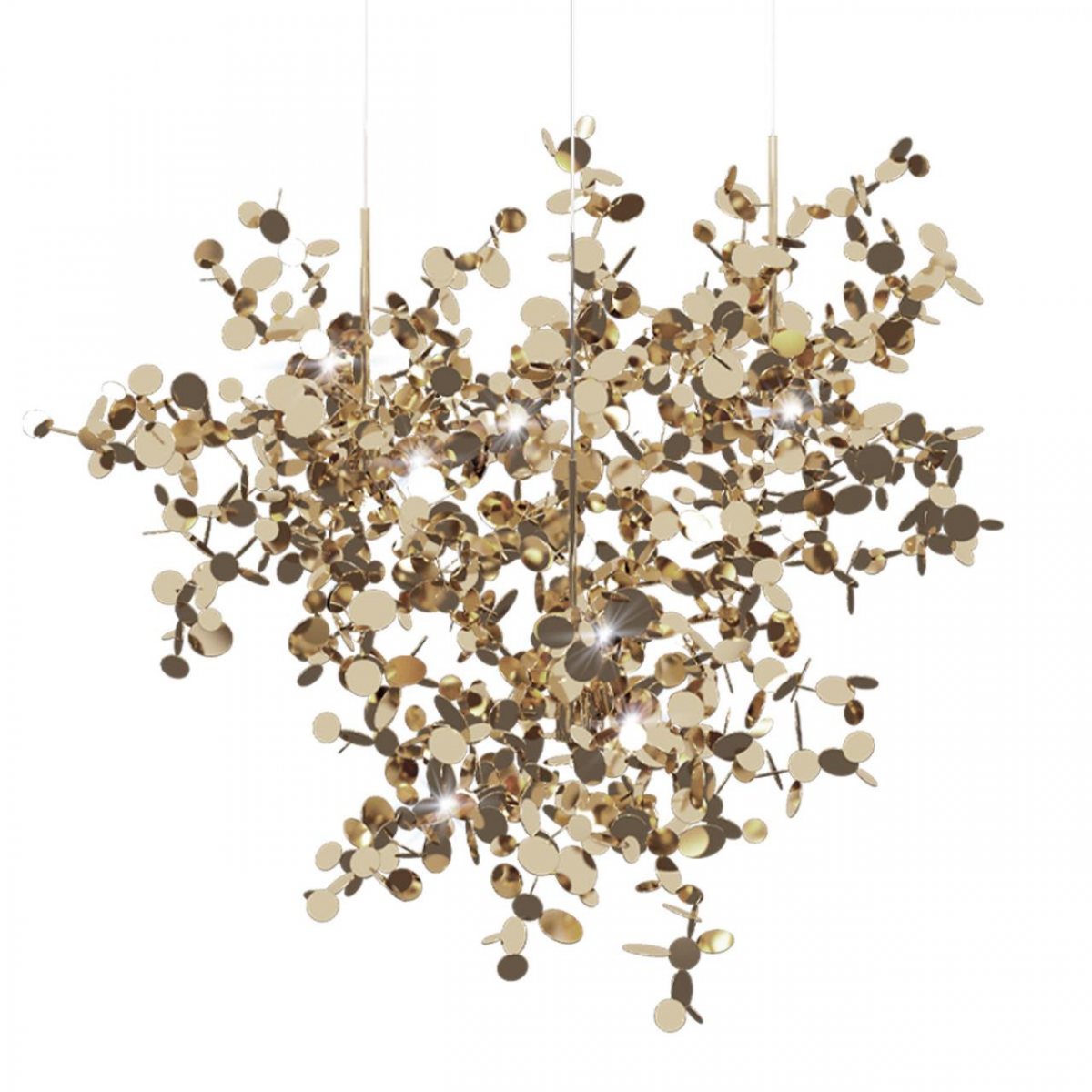 Подвесная люстра Loft IT Spark 10101/3 Gold