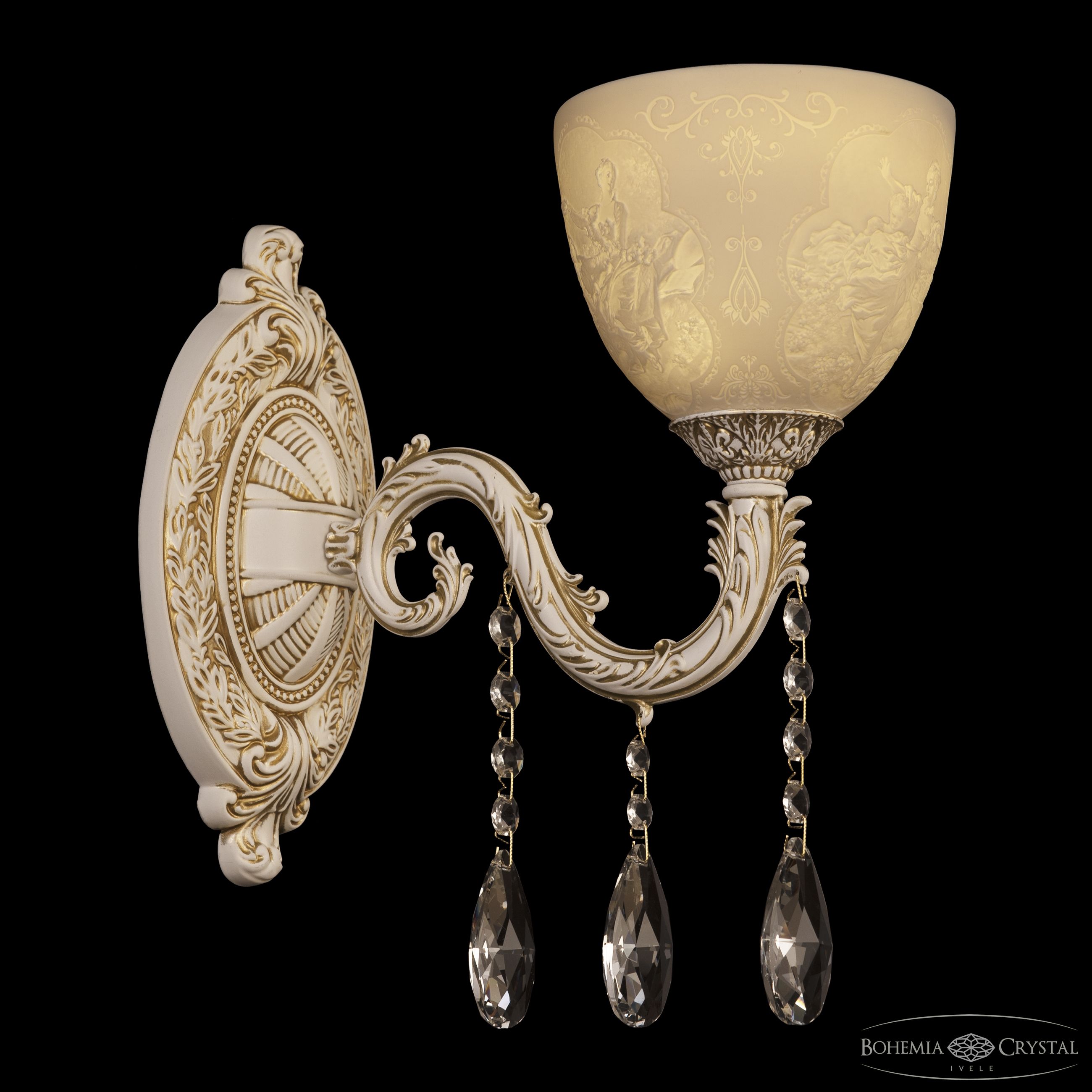 Бра Bohemia Ivele Crystal AL7901B10/1/175 A WMG P1 U Pair