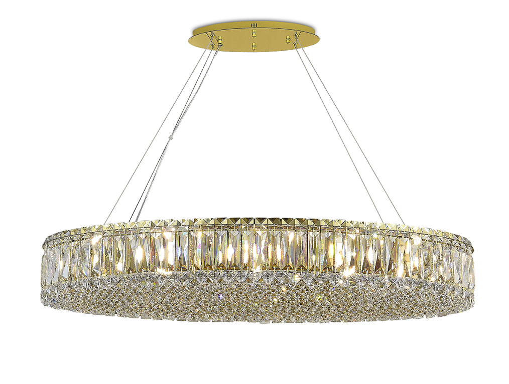 Подвесная люстра Newport Valencia 8458/S gold М0070386