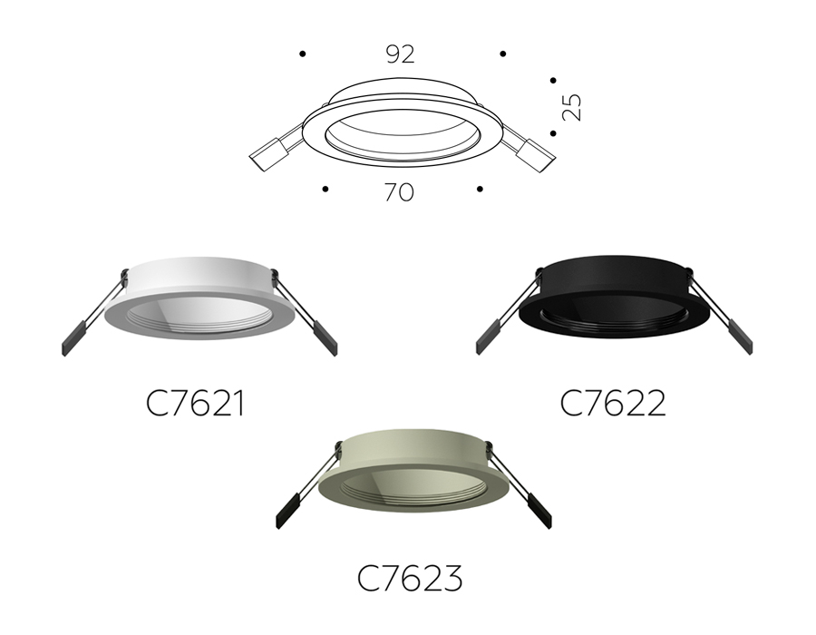 Корпус светильника Ambrella Light DIY Spot C7623