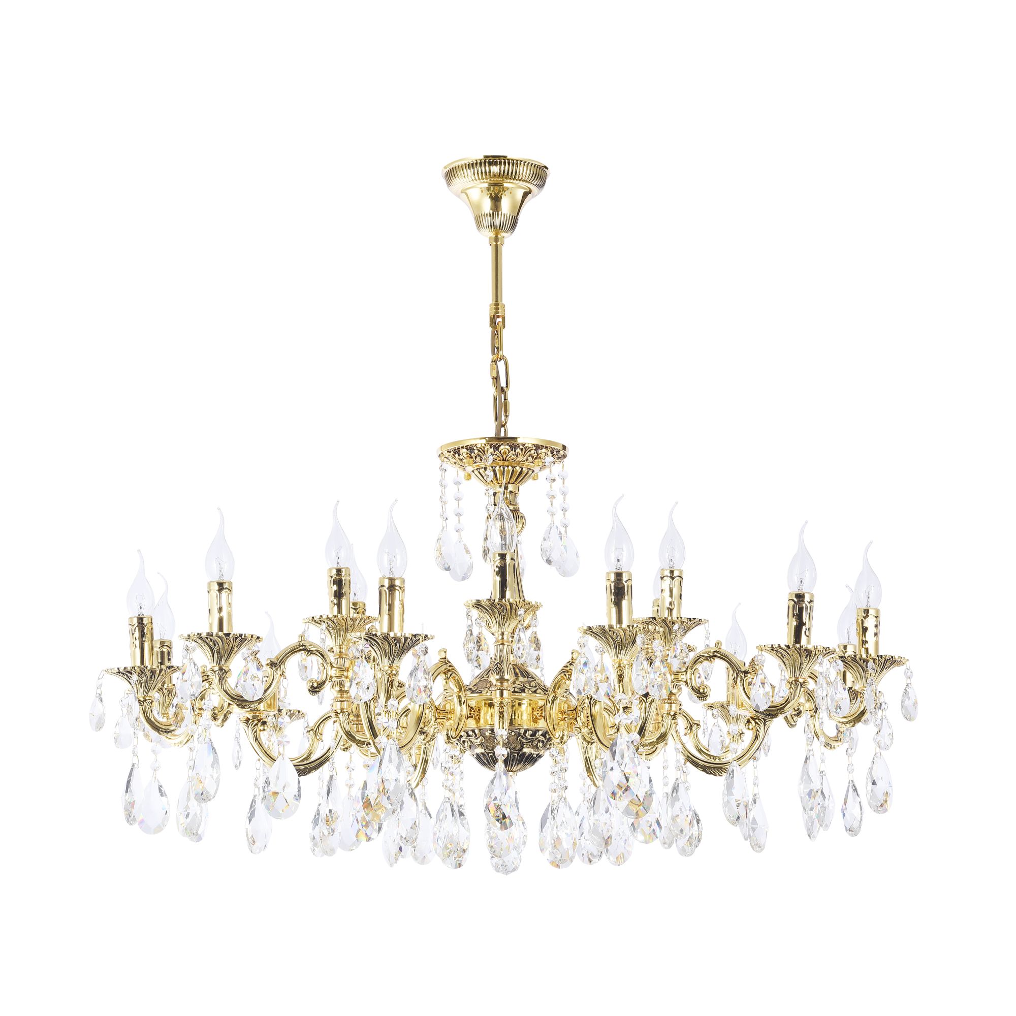 Подвесная люстра Maytoni Monica DIA883-PL-18-G